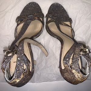 Brian Atwood Glitter Heels.